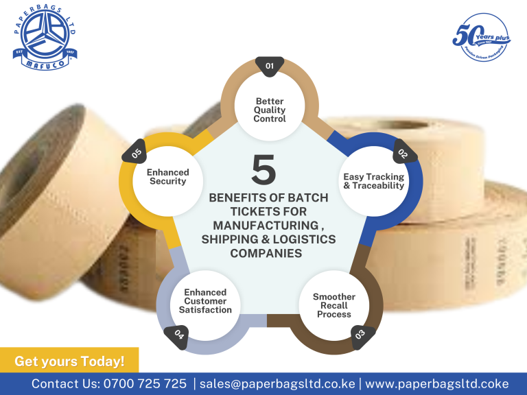 Benefits of Batch Tickets/Numbered Tickets for Manufacturers, Shipment, and Logistics Companies: A Guide to Streamlining Your Operations