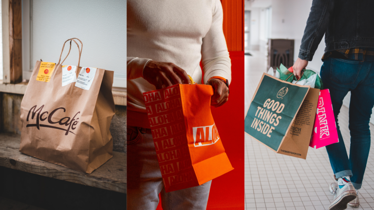 How Branded Shopping Bags Keeps Your Business Top of Mind